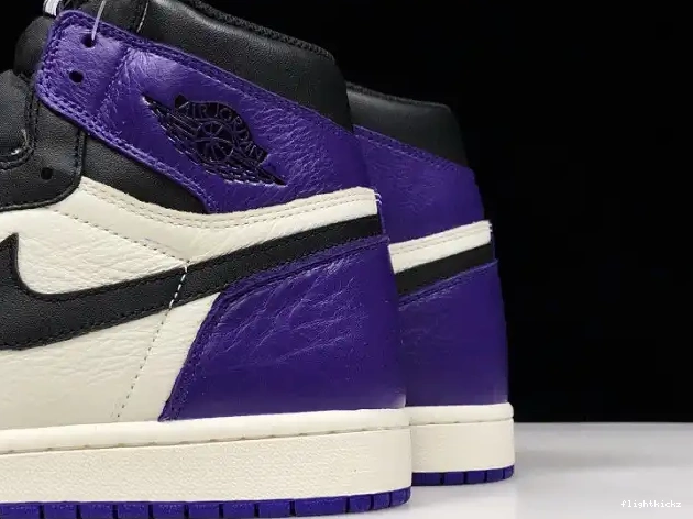 Jordan 1 Purple Court 555088-501 Air 0609